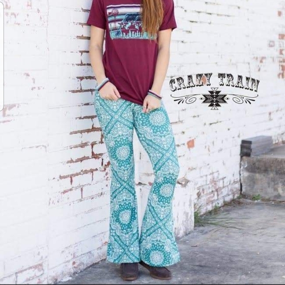 Crazy Train patterned Bells 'Rodeo Rags' - Picture 1 of 3